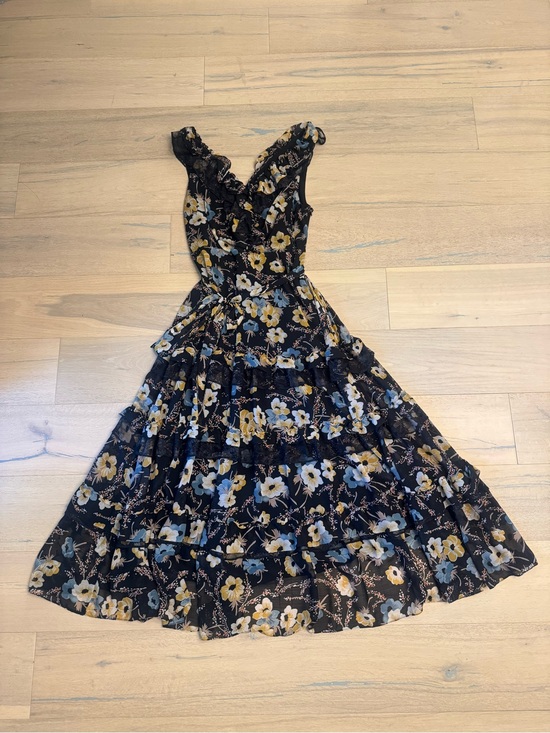 Lauren Ralph Lauren Dresses & Skirts - Ralph Lauren Georgette & Lace Sleeveless Gown Size 14W (hemmed for 5’3”)
